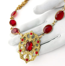 Load image into Gallery viewer, Medieval - reimagined vintage necklace
